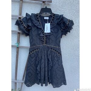 Place Nationale Le Cigalon Cutwork Lace Tea Dress New With Tags! NWT!